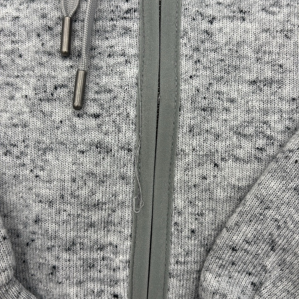 WEAR by Erin Andrew’s Penn State Speckle Double-Hit Raglan Full-Zip Hoodie - Picture 4 of 7